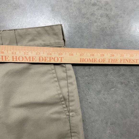 Dickies Shorts Mens 30 Khaki FLEX Relaxed Fit Work Utility WR852DS Stretch Chino - Picture 3 of 8